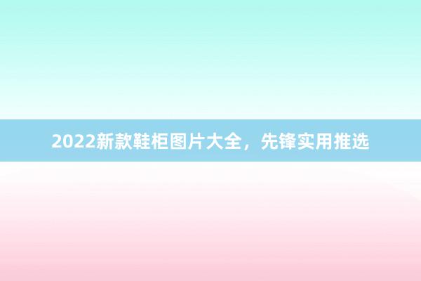 2022新款鞋柜图片大全，先锋实用推选